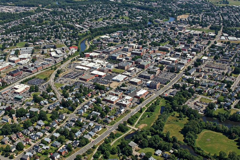 camp hill pa simulated drone image